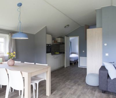 Vakantiehuis Sint Maartensbrug: Lodge type Strand Lodge 6-personen