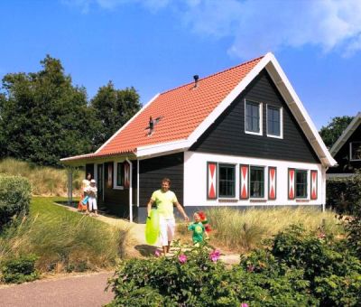 Vakantiehuis Burgh-Haamstede: Luxe Bungalow type 8E1 8-personen