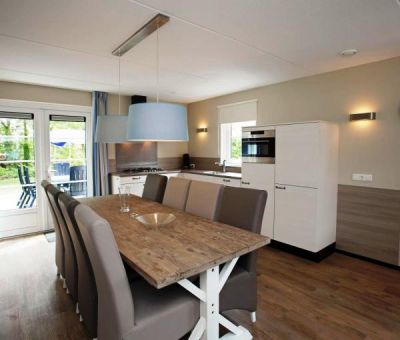 Vakantiehuis Burgh-Haamstede: Bungalow type 8EL Luxe 8-personen