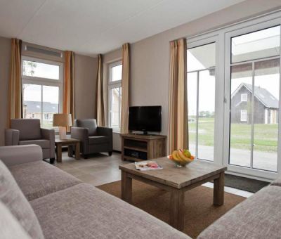 Vakantiehuis Nieuwvliet-Bad: Luxe Bungalow type 8L 8-personen