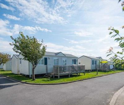 Vakantiehuis Bredene: Mobilhomes type Flores 6-personen