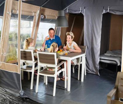 Vakantiehuis Nommern: Tent type Luxe Lodge 5-personen