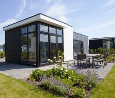 Vakantiehuis Nijkerk: Chalet type Cube de Mer 4-personen