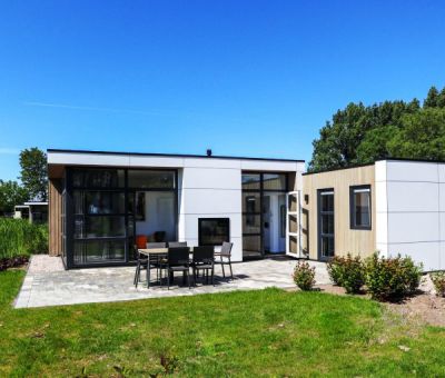 Vakantiehuis Nijkerk: Chalet type L-Cube Plus 6-personen