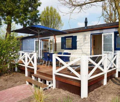 Vakantiehuis Wassenaar: Chalet type Comfort met Veranda 5-personen