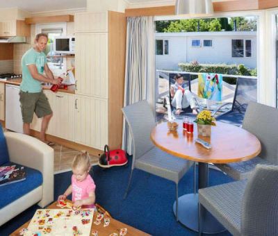 Vakantiehuis Wassenaar: Chalet type Comfort met Veranda 5-personen