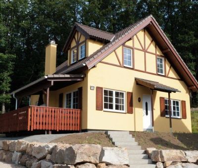 Vakantiewoningen huren in Kronenburg, Eifel, Duitsland | luxe bungalow voor 6 personen