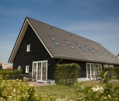 Vakantiehuis Nieuwvliet-Bad: Luxe bungalow type 4L 4-personen