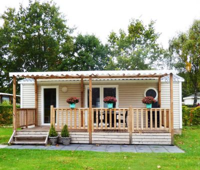 Vakantiehuis Oostvoorne: Chalet type Hortensia  4-personen