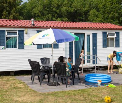 Vakantiehuis Oostevoorne: Chalet type Beachhome 6-personen   