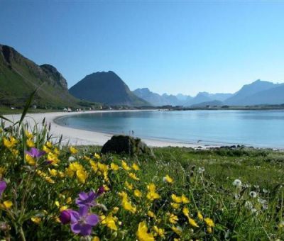 Vakantiewoningen huren in Ramberg, Lofoten, Nordland, Noorwegen | vakantiehuisje voor 4 personen