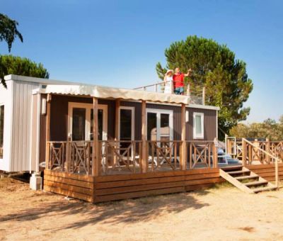 Vakantiehuis Le Muy: Mobilhome type St.Tropez 4-personen 