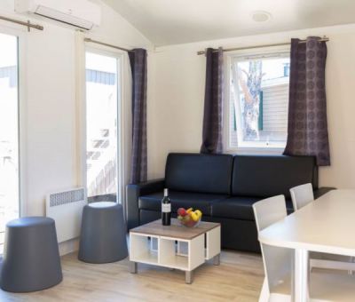 Vakantiehuis Le Muy: Mobilhome type St.Tropez 4-personen 