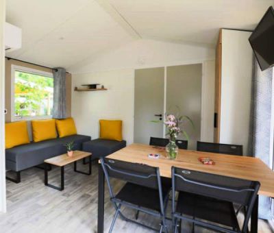 Vakantiehuis Ruoms: Mobilhome type Magnolia 4-personen 