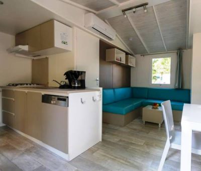 Vakantiehuis Ruoms: Mobilhome type Olivier type 6-personen 