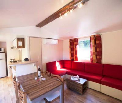 Vakantiehuis Pays de Belves: Mobilhome type Bergerac 4-personen