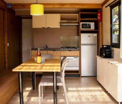 Vakantiehuis Trélévern: Mobilhome type Cormoran 5-personen