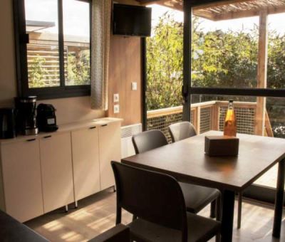 Vakantiehuis Trélévern: Mobilhome type Cormoran 5-personen