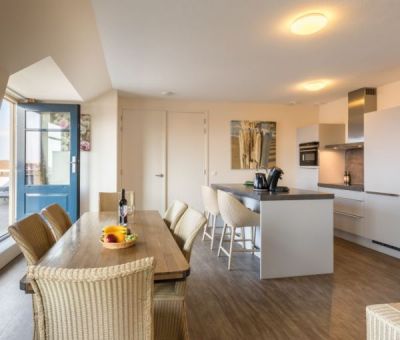 Vakantiehuis Domburg: Appartement Champagne 6-personen