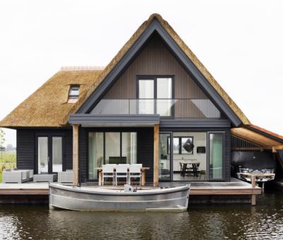 Vakantiehuis Ossenzijl: Villa type Watervilla 6b 6-personen