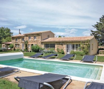 Vakantiewoningen huren in St. Quentin La Poterie, Languedoc Roussillon Gard, Frankrijk | vakantiehuis voor 8 personen