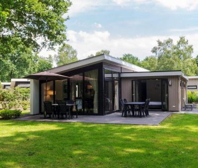 Vakantiehuis Wekerom: Familiehuis type Bos Lodge XL 8-personen