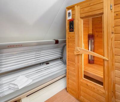 Vakantiepark Het Drentse Wold: Bungalow type D Sauna 6-personen