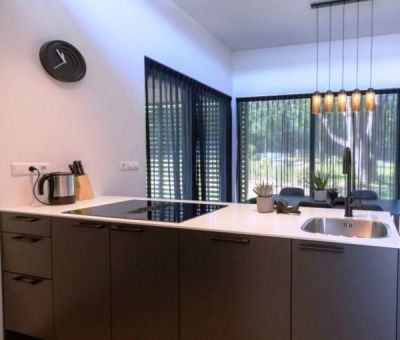 Vakantiehuis Rhenen: Lodge type Soof Luxe Eco-Lodge Water 6-personen