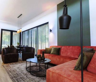 Vakantiehuis Rhenen: Lodge type Soof Luxe Eco-Lodge Water 6-personen