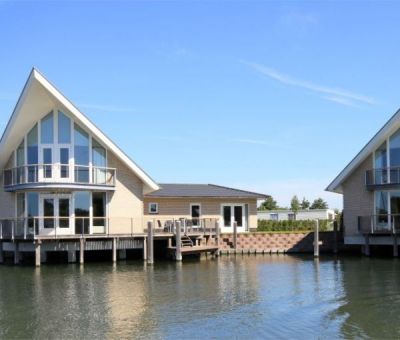 Vakantiehuis Arnemuiden, Veere: Luxe villa type Watervilla Pontille 8-personen